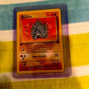 1st edition jungle Rhyhorn